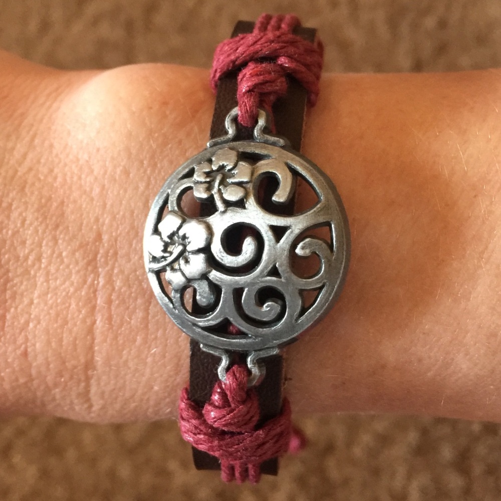 Simple Chic Handmade Leather Boho Bracelet